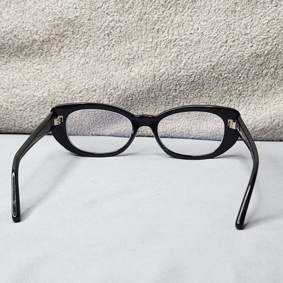 Saint Laurent Eyeglasses SL316 Betty 001 Black Oval Square 53-19-145 Frames Only - Picture 8 of 15